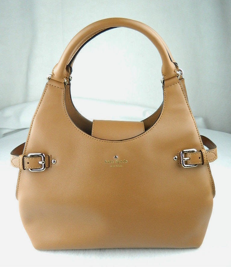 Item of the Week Kate Spade Tan Leather Handbag Le Thrift Consignment