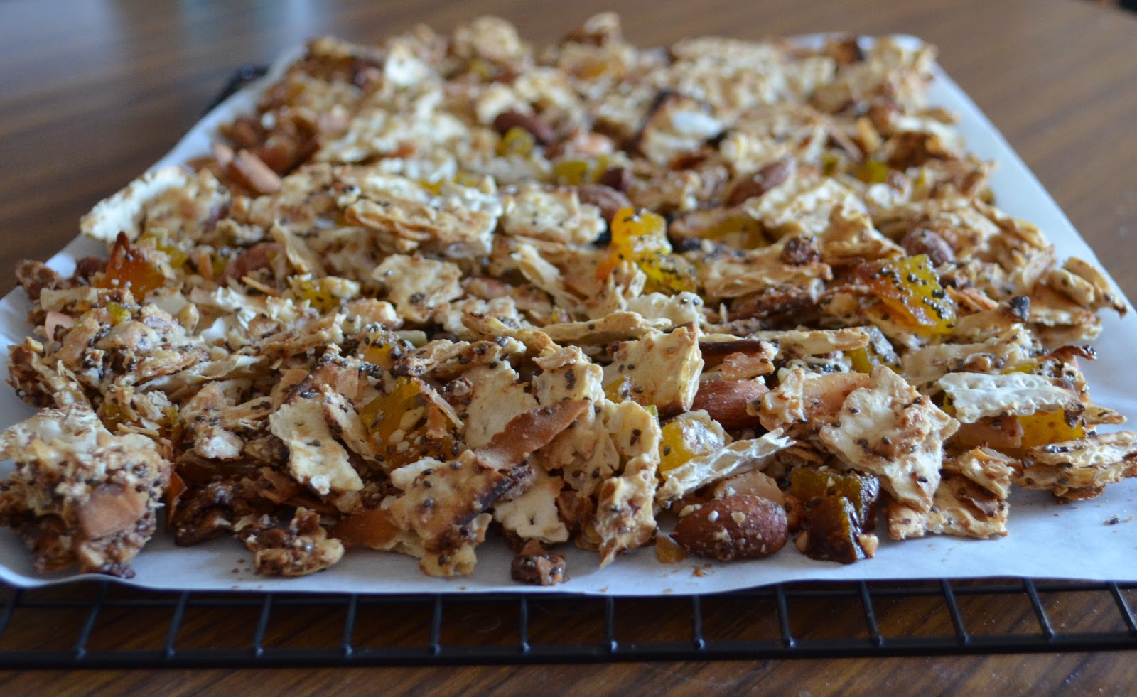Young Idealistic Baker Matzo Granola to Get You Through Passover