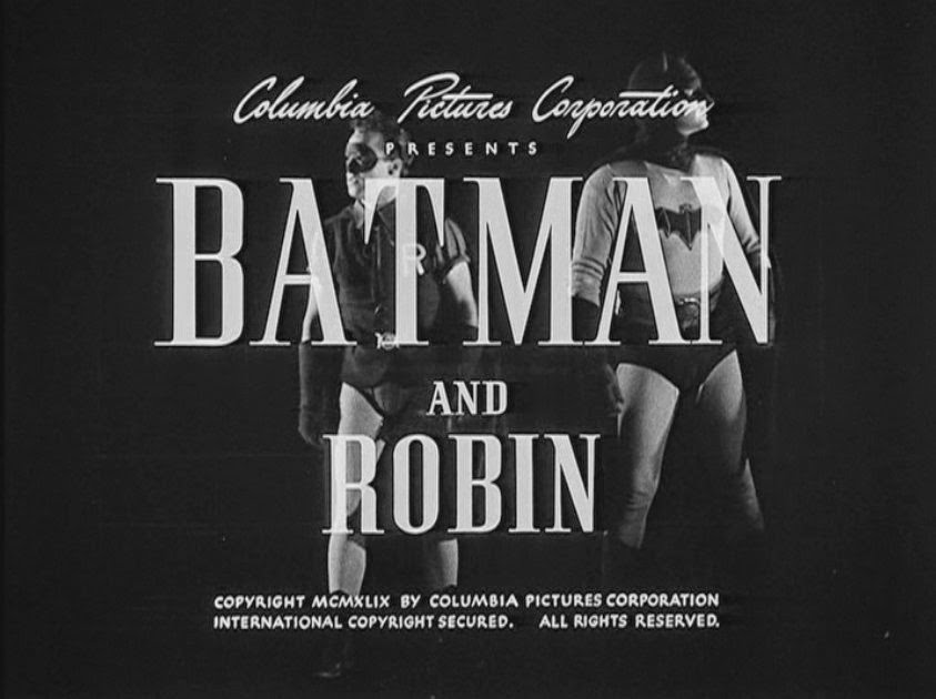 Batman y Robin serial 1949 Batman y Robin serial 1949