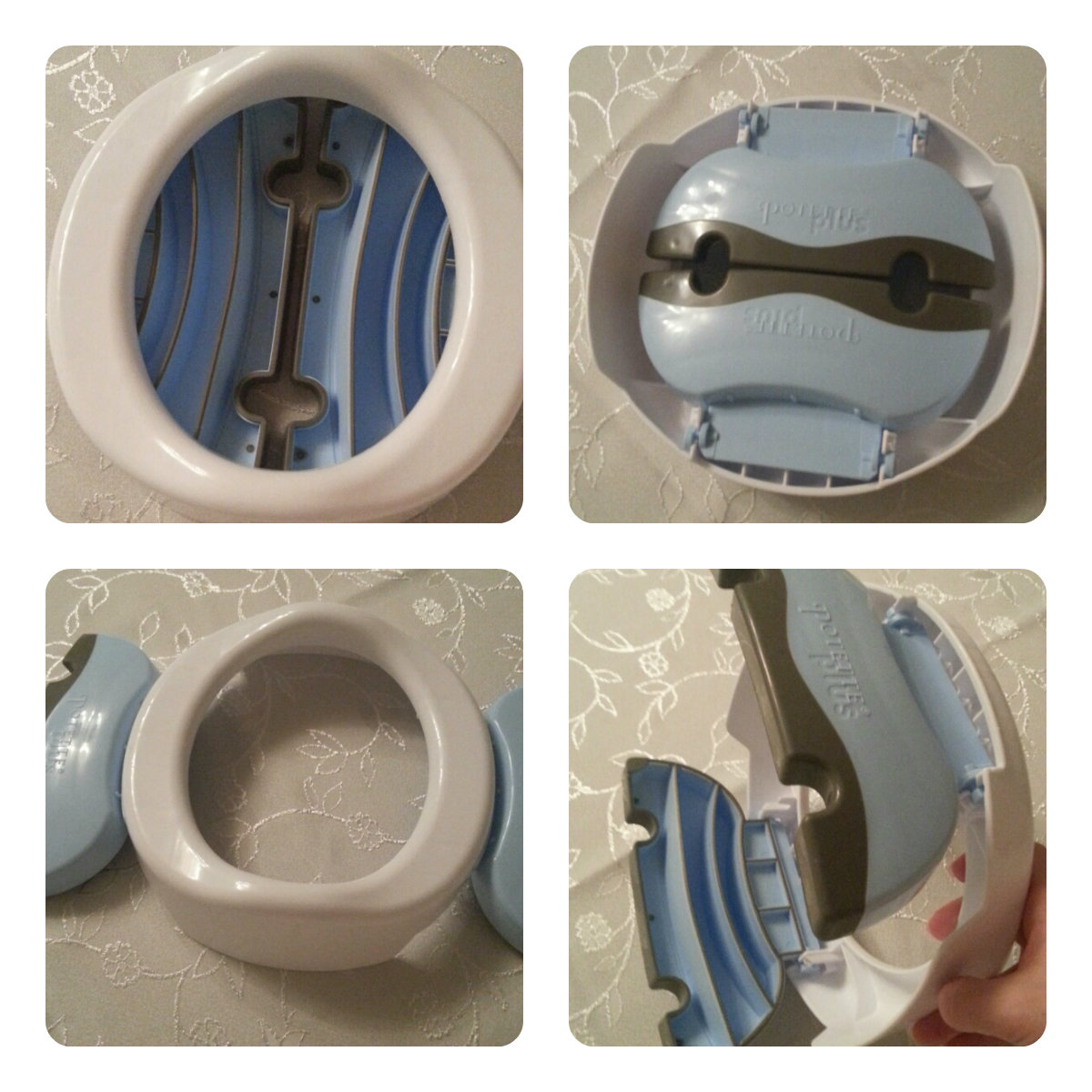 DenizDeNerde Potette Plus Portatif lazımlık ve tuvalet adaptörü