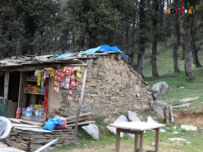 Tea stall near Serolsar Lake Tea stall near Serolsar Lake