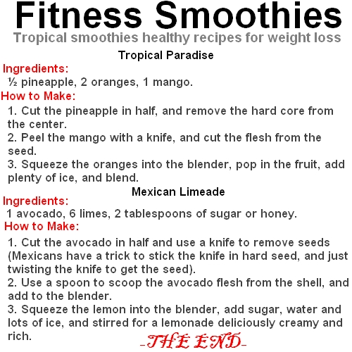 Best Healthy Weight Loss Smoothies Recipes