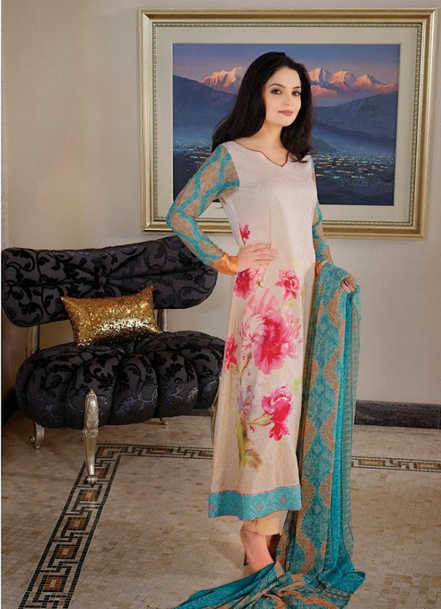 Exclusive Summer Party Wear Shalwar Kameez Collection For Young Girls By Armenna Khan From 2014