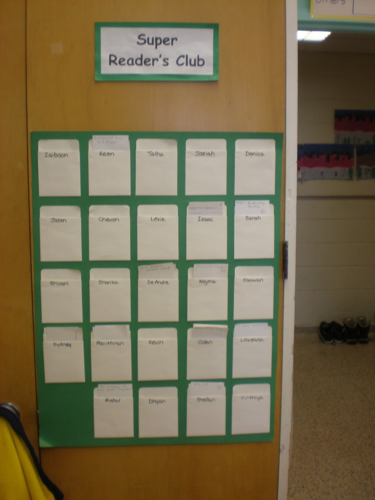 Demonstration Classroom Sharing Classroom Organization