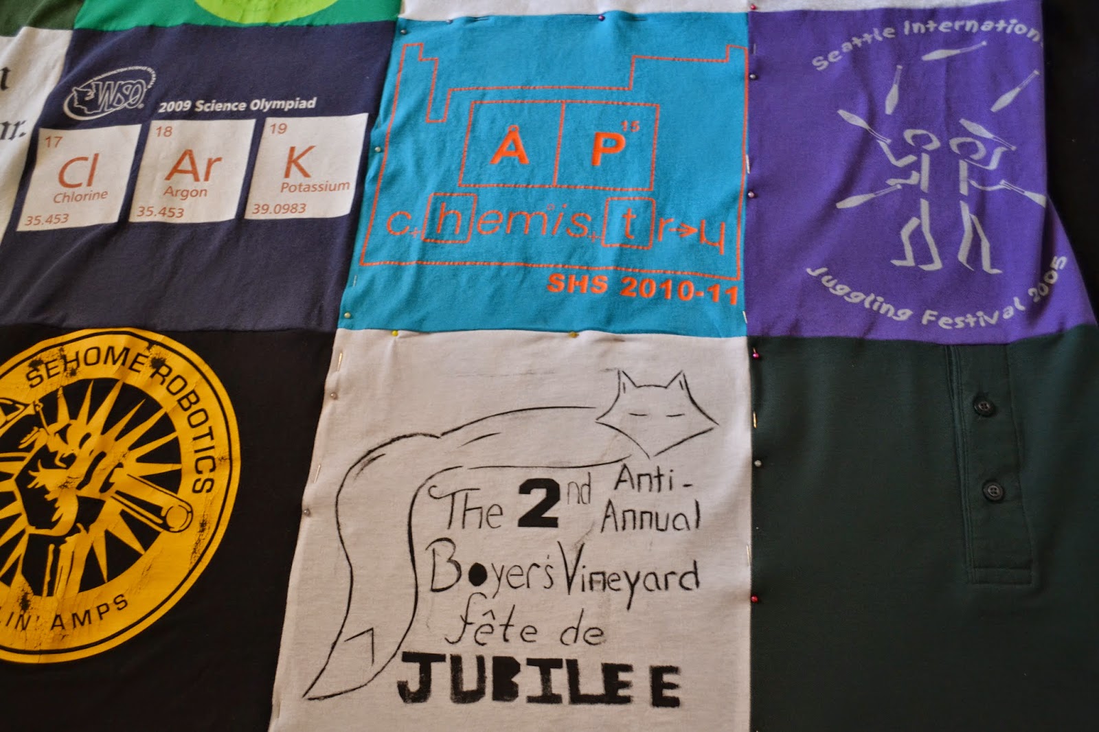 How to Make a Tee-shirt Quilt