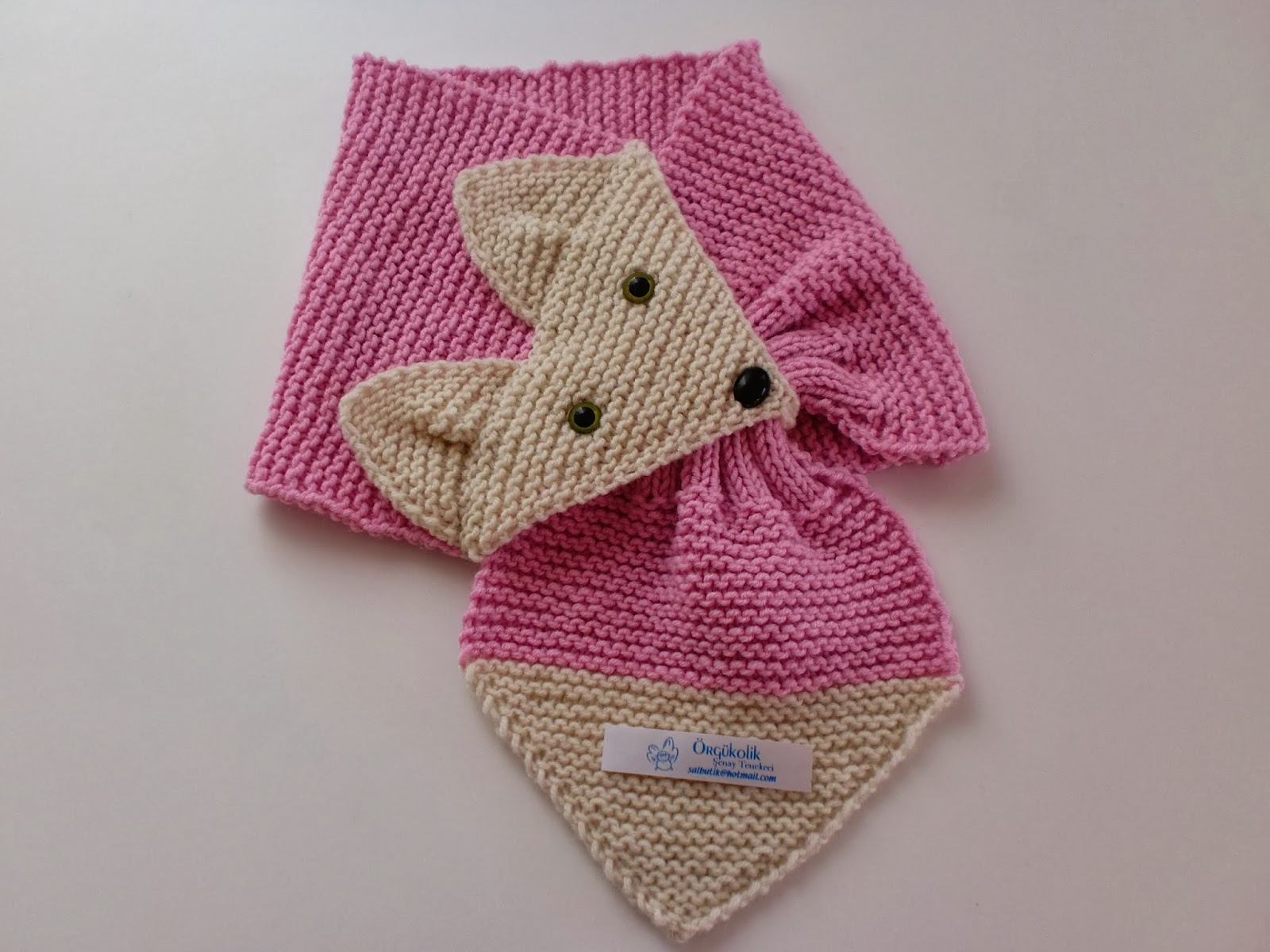 Örgükolik�ten Örgüler TİLKİLİ ATKI BERE VE AÇIKLAMASI