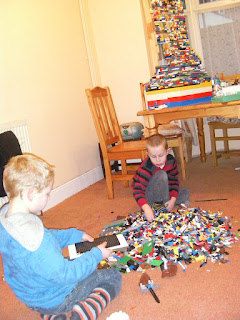 huge pile of lego pieces 