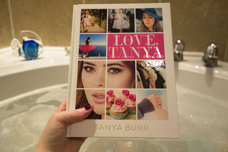 A nice hot bubble bath / Review of Love Tanya by Tanya Burr