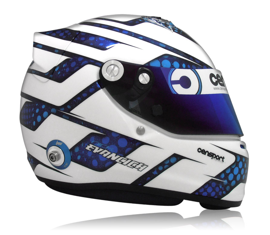 Racing Helmets Garage Arai GP6 PED N.Evancich 2015 by Censport Graphics