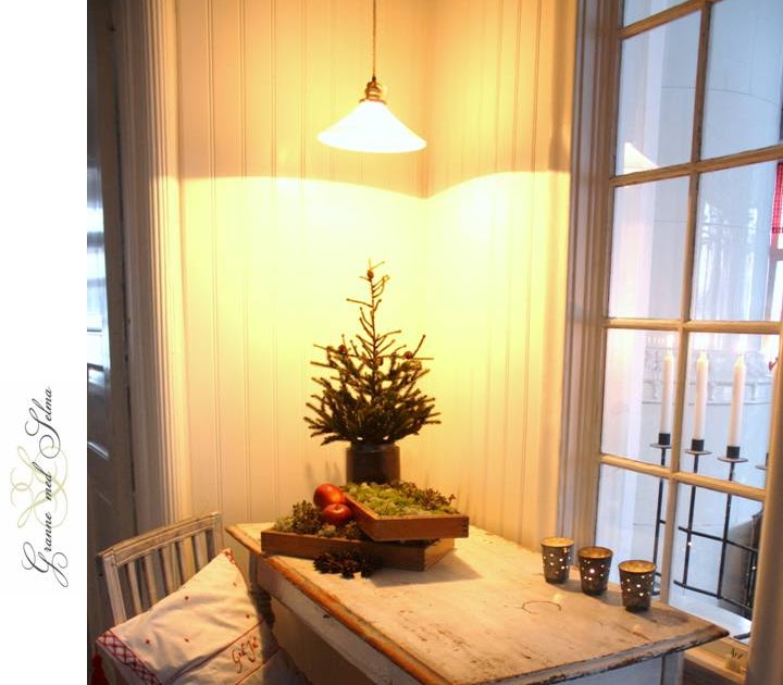 Granne med Selma Blogg Pynta med mossa till jul
