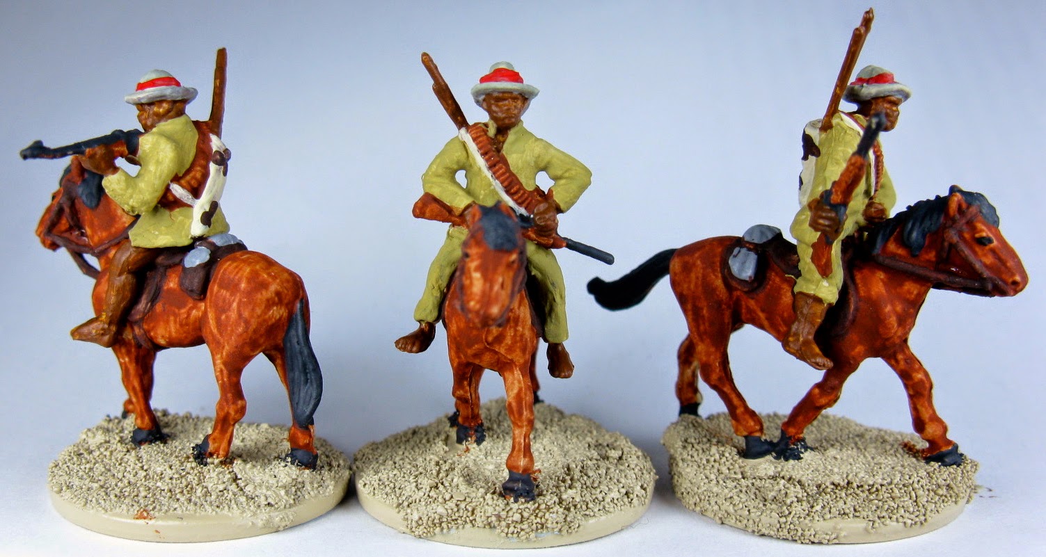 Wargaming with Barks Zulu! Natal Native Horse and Artillery