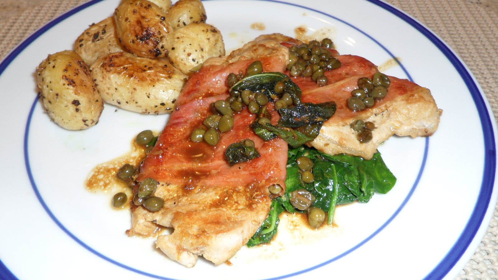 Random Acts of Food ProsciuttoWrapped Pork with Sage and Capers