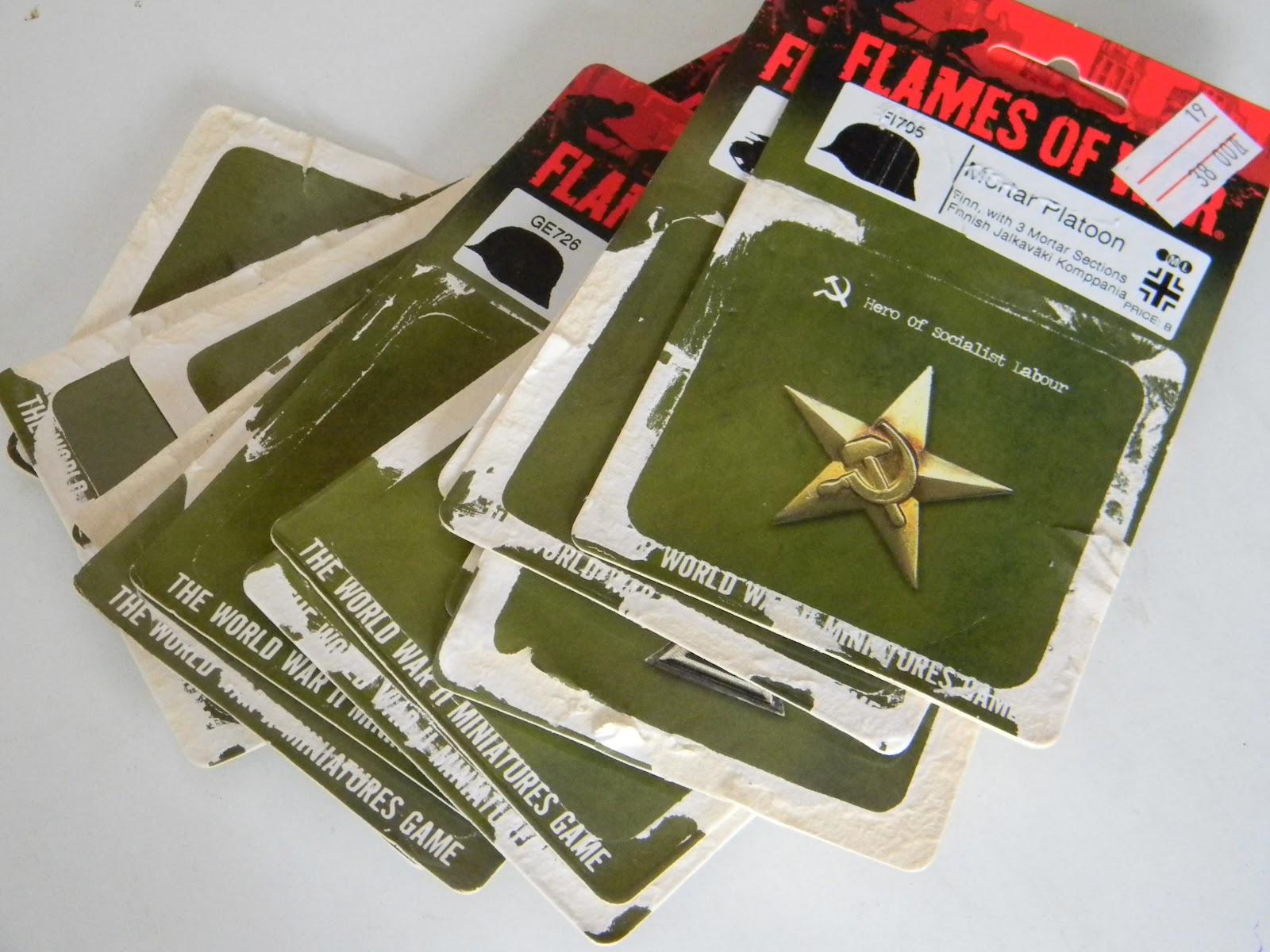 Flames of War Army Mass Producing Objective Markers