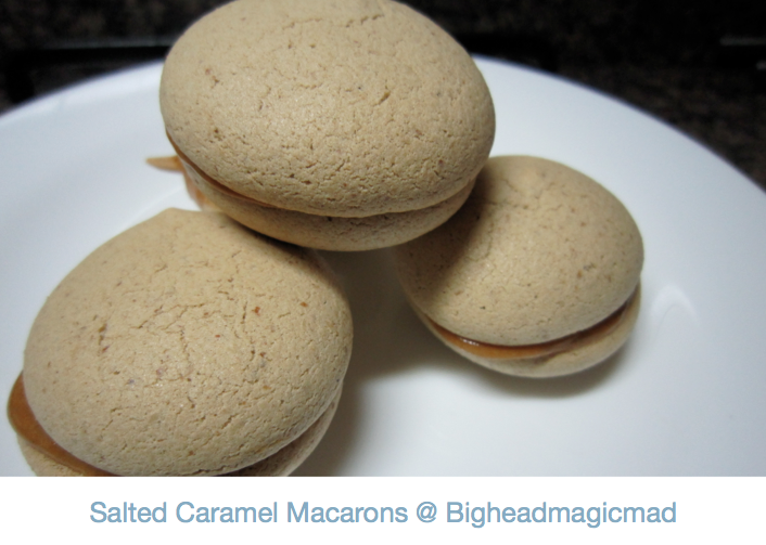 Kandy's Kitchen Bigheadmagicmad Coffee Macarons and Salted caramel