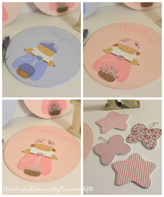 placas de puerta infantiles
