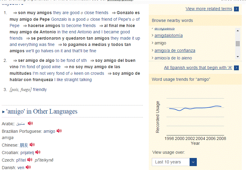 YKnot Write Spanish Online Spanish Dictionaries