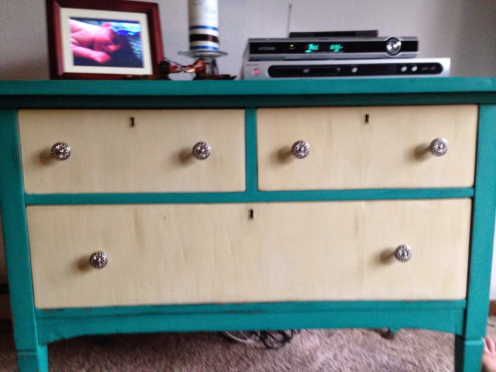 The Dabbling Crafter Show & Tell How to Not Stain a Dresser