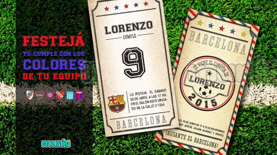 Invitaciones Barcelona