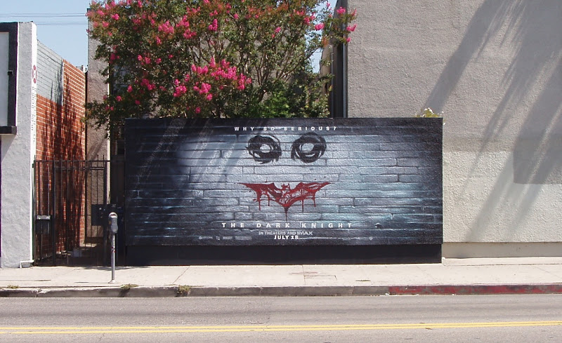 Why so Serious? Dark Knight billboard