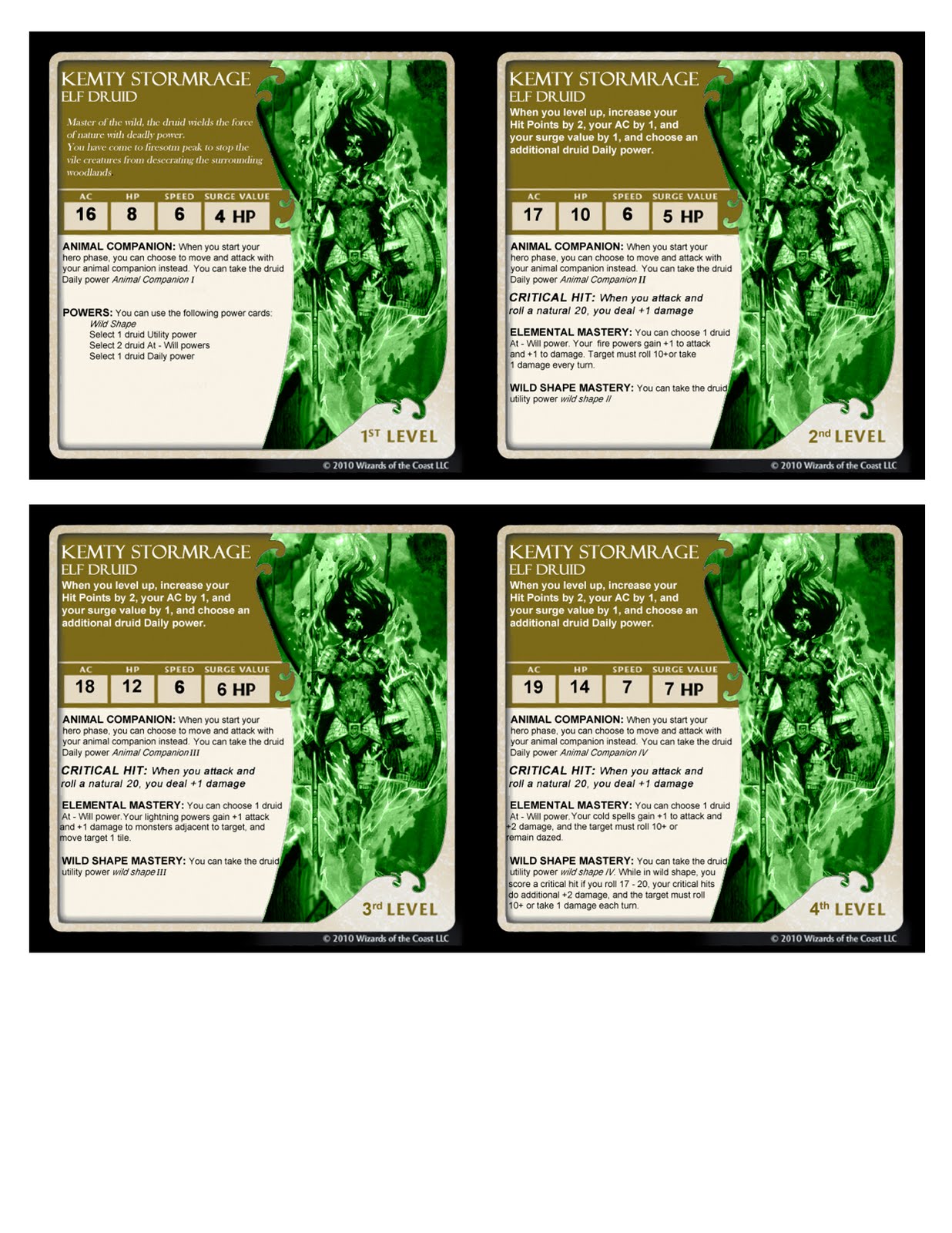 musings Custom heroes for D&d adventure board games