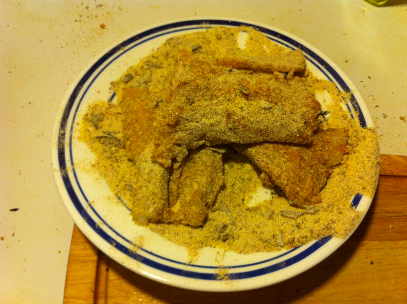 Glutenfree "G" Panfried Fish with Cornmeal Breading