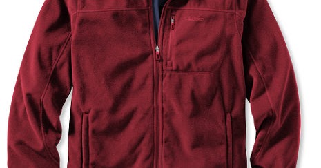 ll bean windproof fleece
