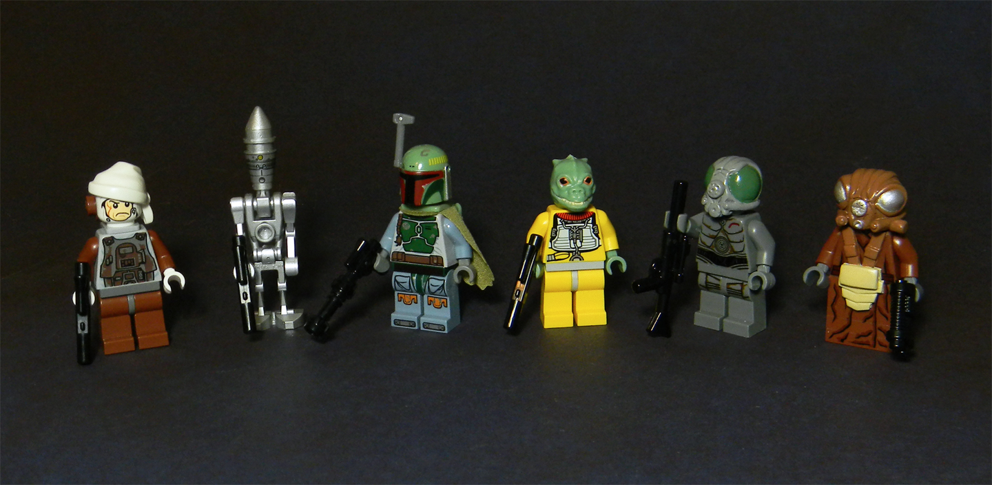 Joe Amaro LEGO Bounty hunters