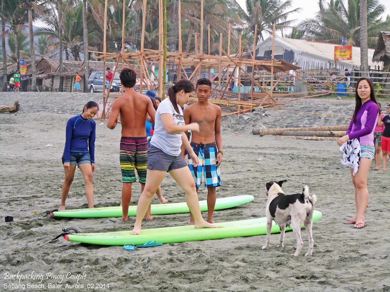 Baler, Backpacking Pinoy Couple, Philippines, It's More Fun in the Philippines, philippine travels, backpacking, backpacking philippines, how to go to aurora, how to go to baler, North Luzon, sabang beach, surfing, surfing in sabang
