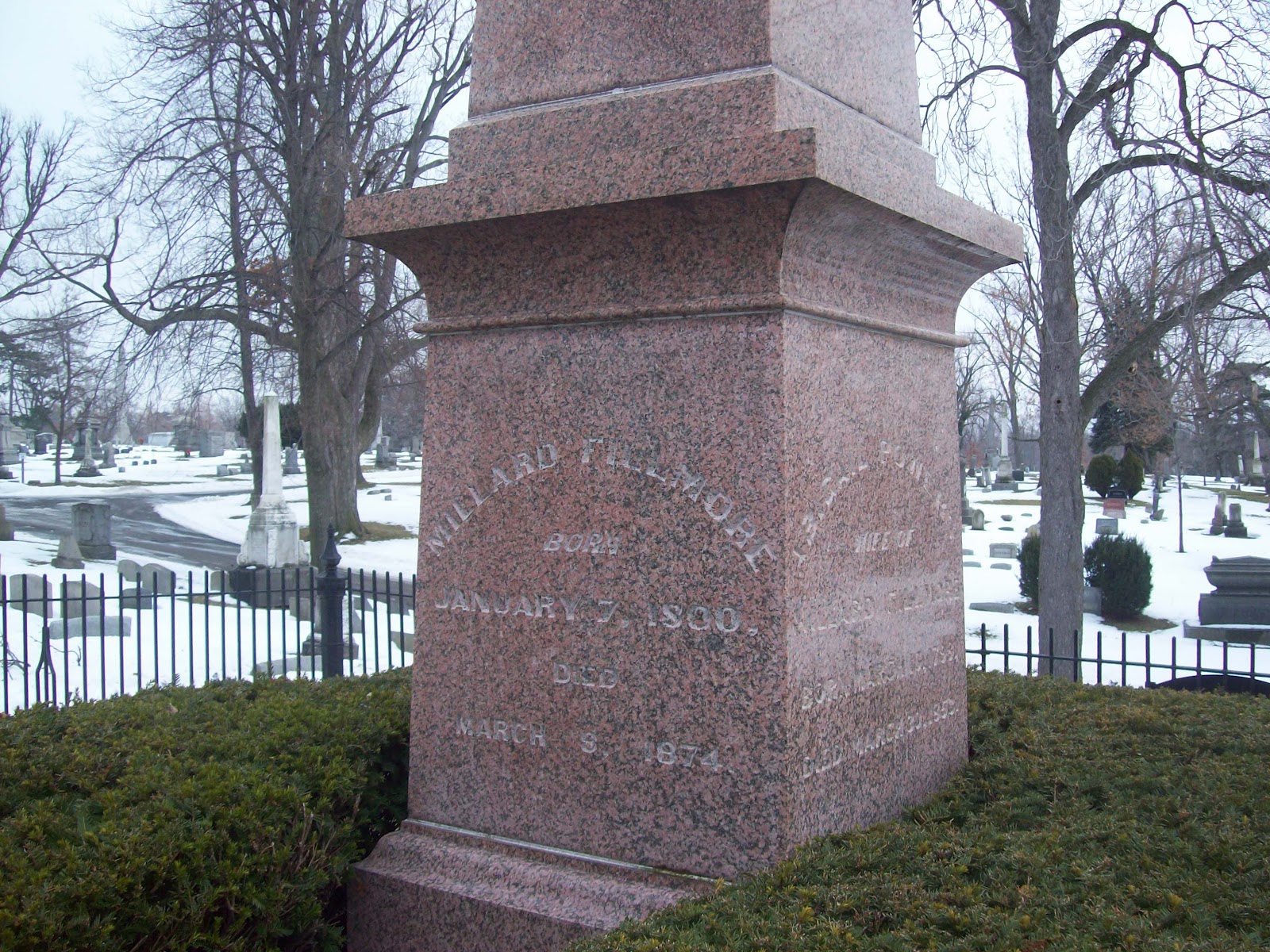 Millard Fillmore Homes and Burial Sites of the Presidents of the