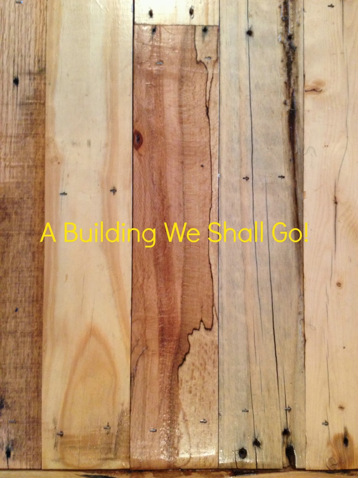 A Building We Shall Go The Art Of Pallet Wood Flooring