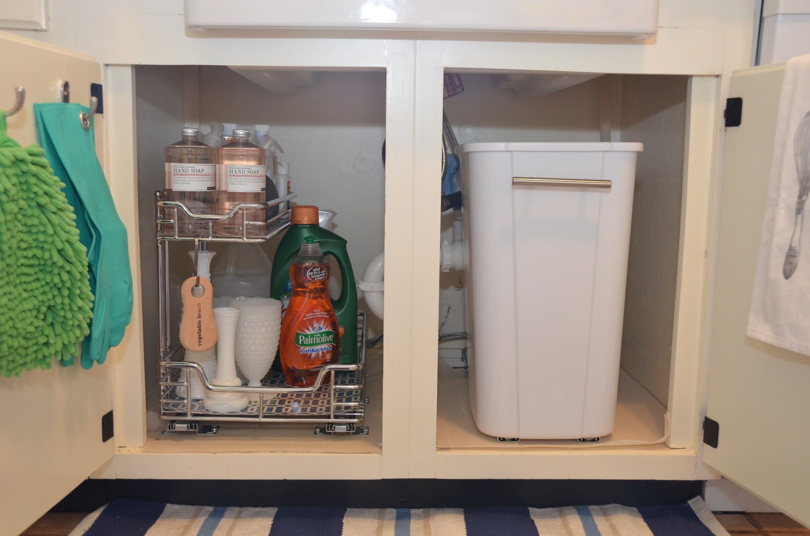 Storage For Under Bathroom Sink. Bathroom Cabinet Organizer Under Sink ...