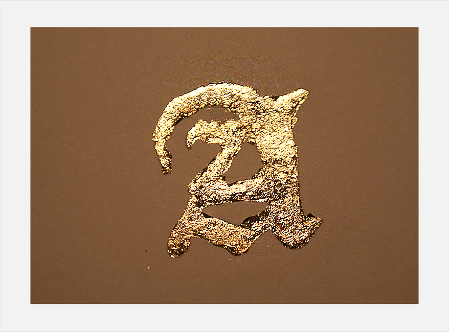 antART How to Apply Gold Leaf