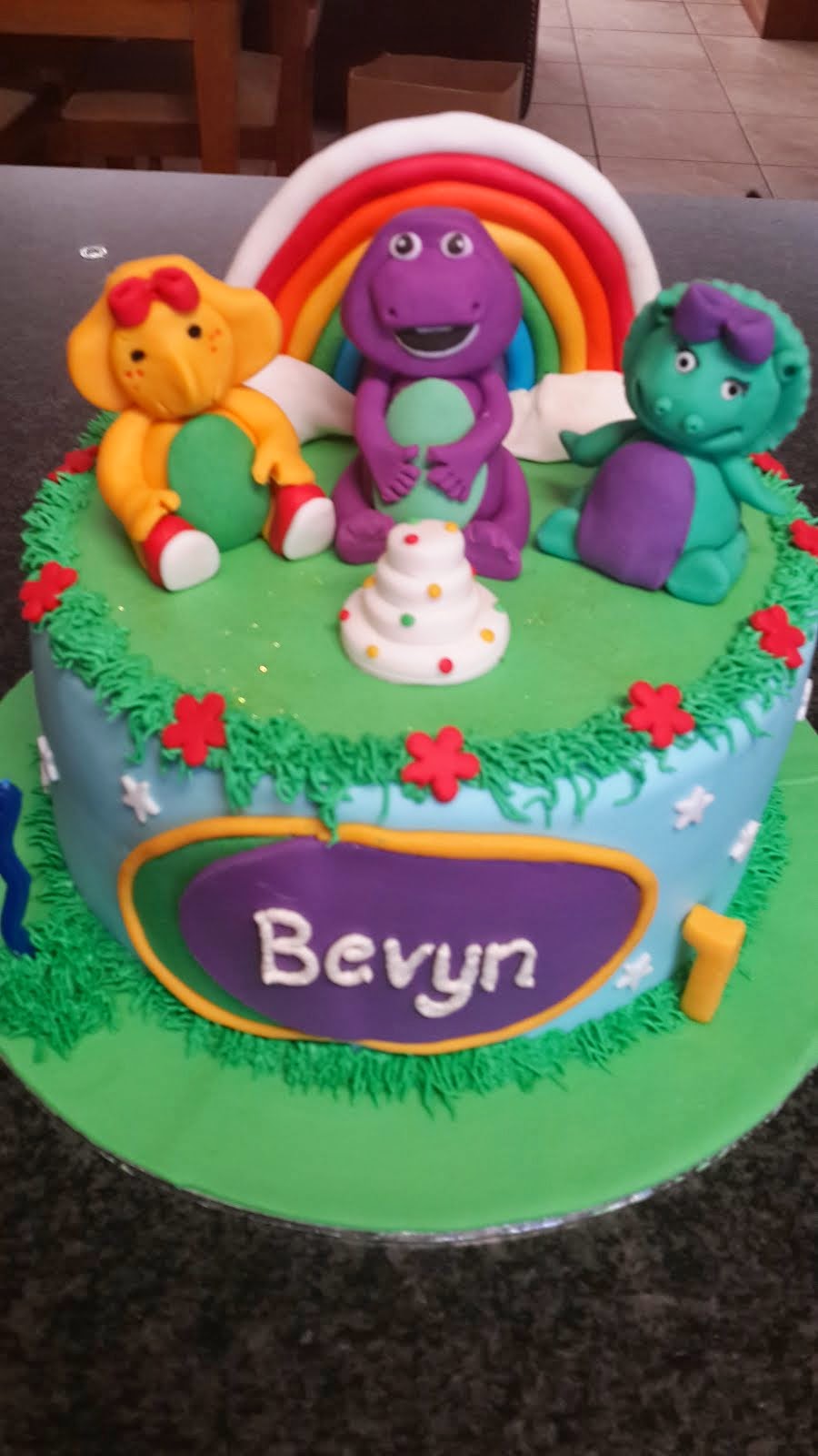 Barney and Friends cake