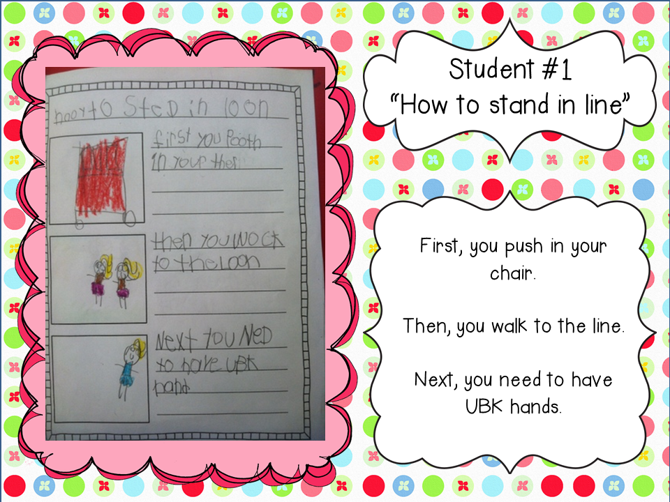 Sweet Kindergarten "How To" Books