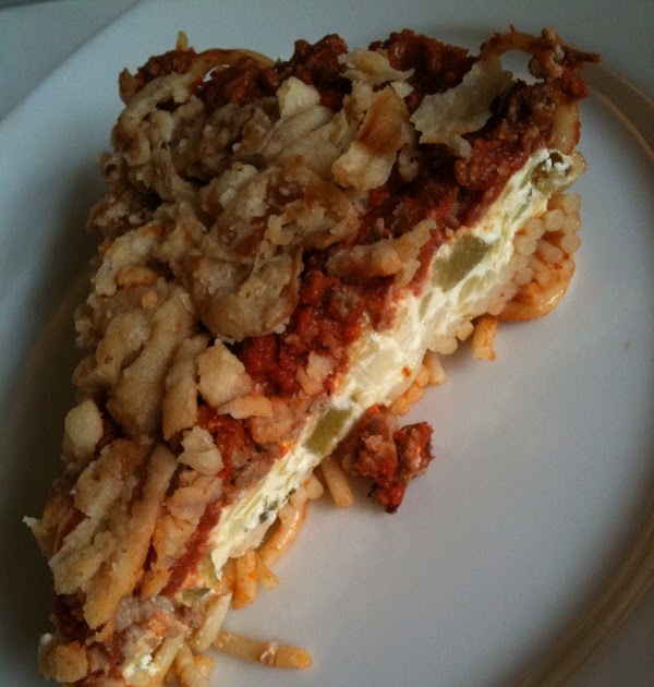 Baking and Eggs Scooter's Spaghetti Pie