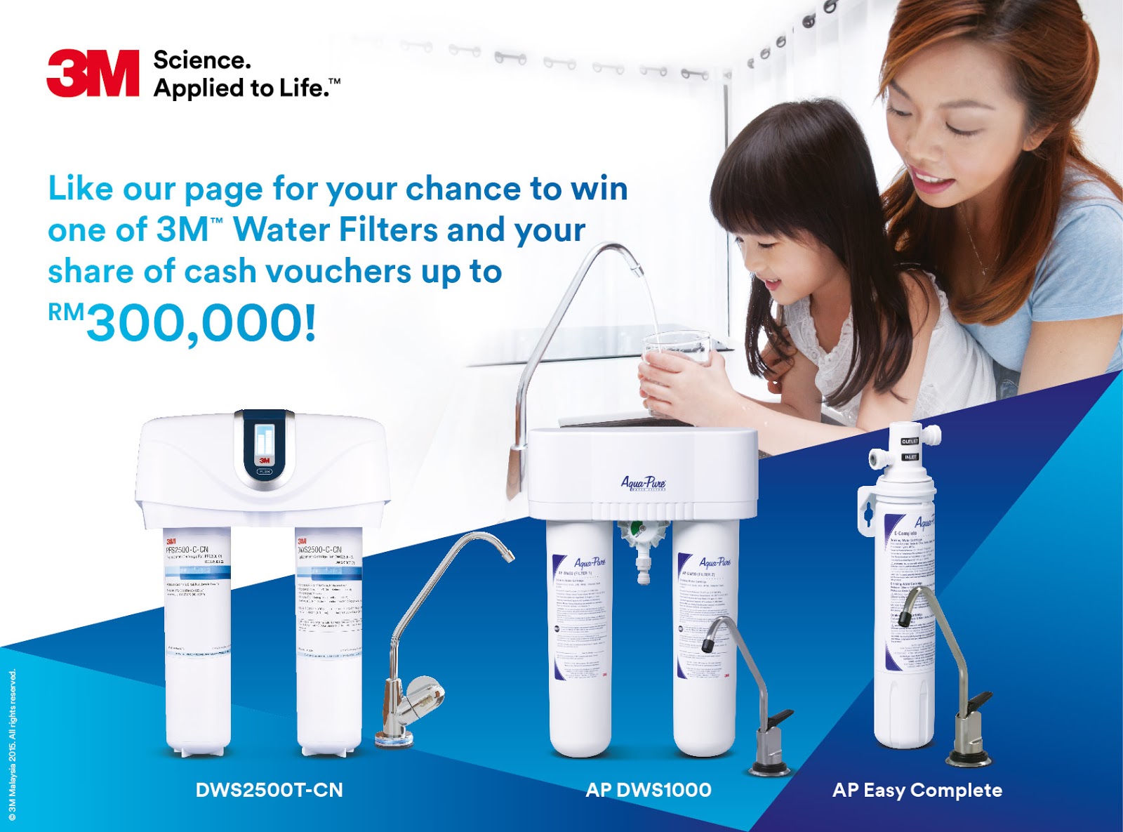 [Winner List Updated] Stand a chance to win a 3M water filter