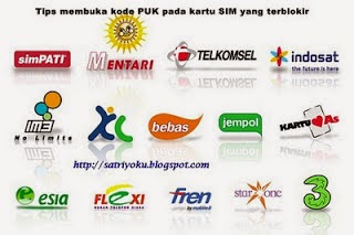 Cara Buka Kode PUK ALL Operator - Via Telpon dan SMS Cara Buka Kode PUK ALL Operator - Via Telpon dan SMS