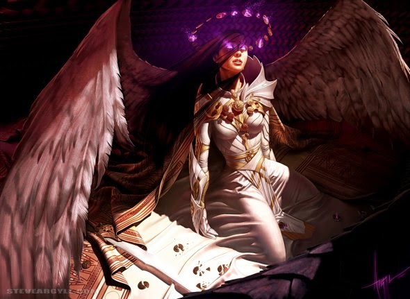 As incríveis e sombrias ilustrações de fantasia para games de Steve Argyle Steve Argyle deviantart ilustrações fantasia games