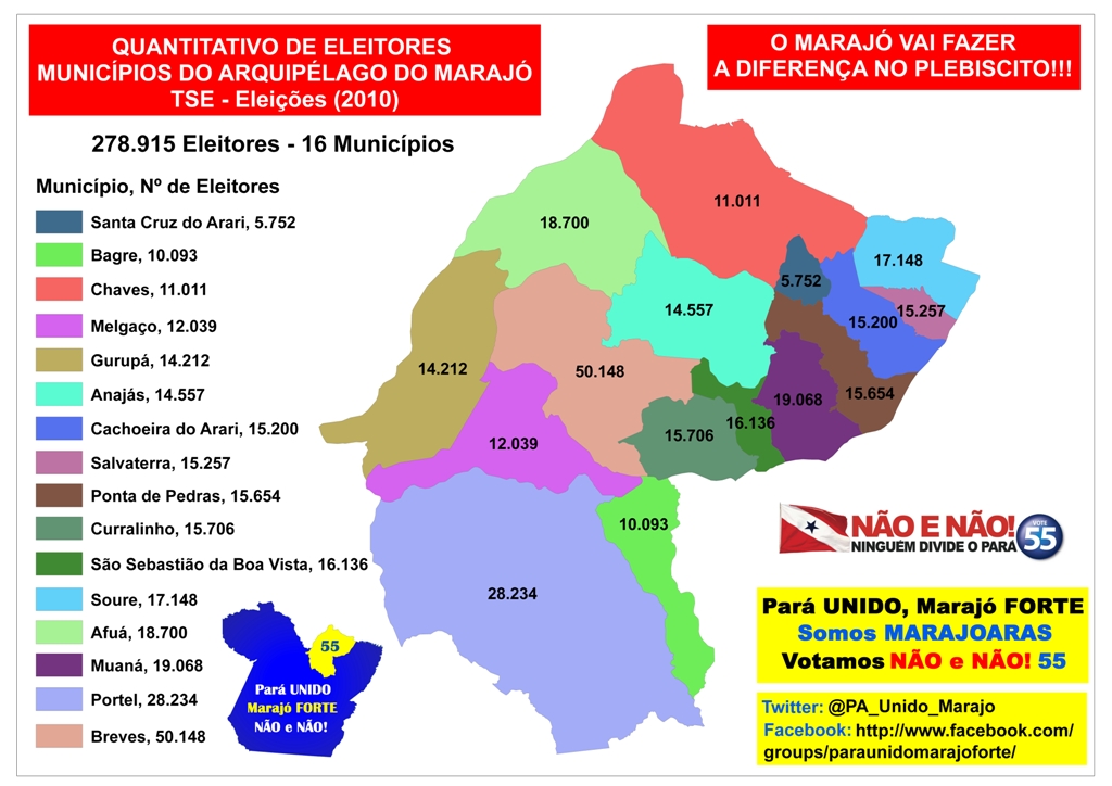 DIVISÃO TERRITORIAL DO ESTADO DO PARÁ | Há um ano todos os 16