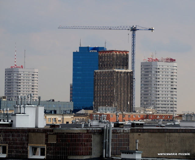 widok panorama Warszawa Prudential