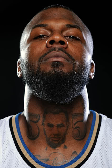 nba players tattoos. have Abe Lincoln tattooed