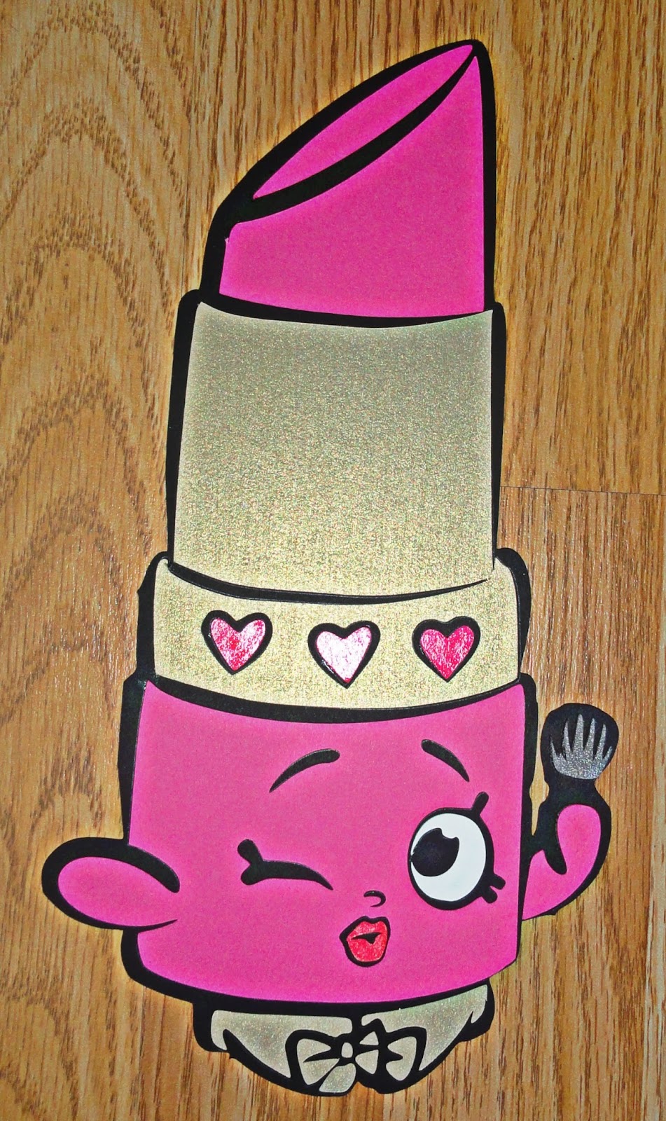 Crafting with Meek Shopkins Lippy Lip