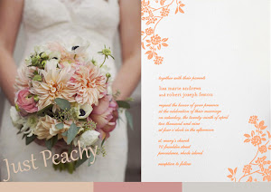 Orange Wedding Invitations