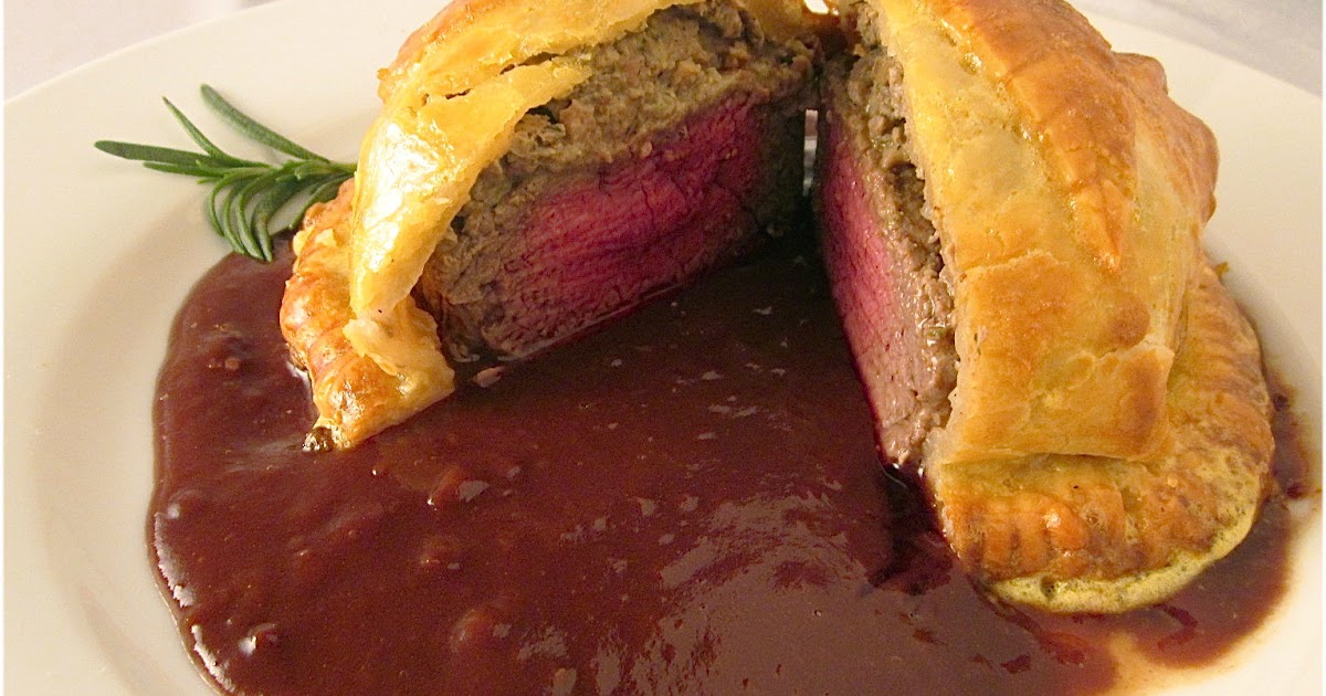 A Guy Who Loves to Cook! Beef Wellington with Cumberland Sauce