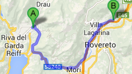 https://maps.google.fi/maps?saddr=Arco,+TN,+Italia&daddr=Via+Castelbarco,+7,+38060+Nomi+Trentino,+Italy&hl=fi&ll=45.989329,11.201935&spn=0.634506,1.586151&sll=45.930379,10.901356&sspn=0.039699,0.099134&geocode=FaWmvAIdyBmmACmvNcRcVhGCRzGRnQM9NdrWvA%3BFWDWvAId6uSoACnLqH7tdwyCRzHkmPtgLnn-KQ&dirflg=w&mra=ls&t=m&z=10