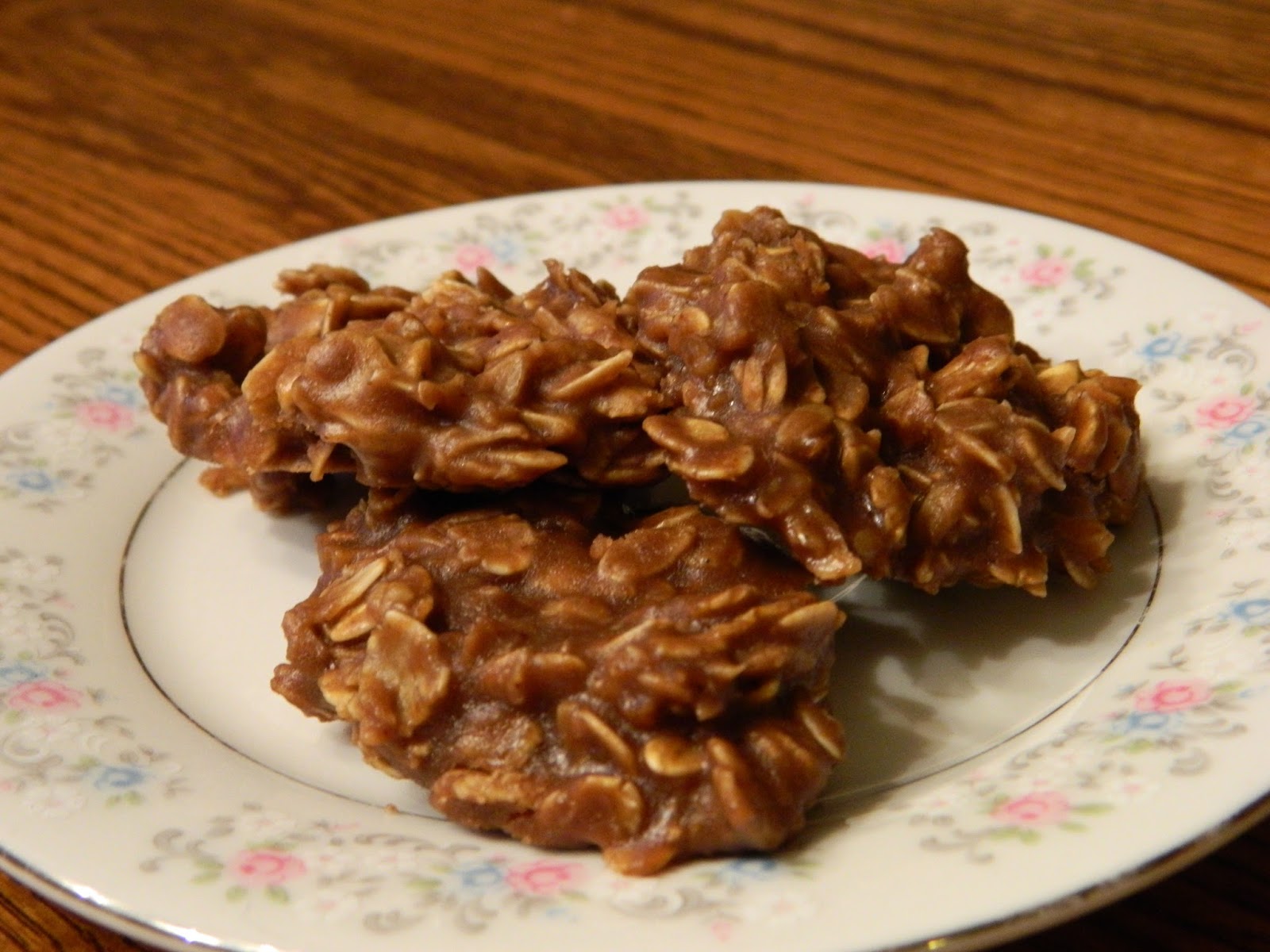 Nutmeg and KoKo Peanut Butter Chocolate NoBake Cookies