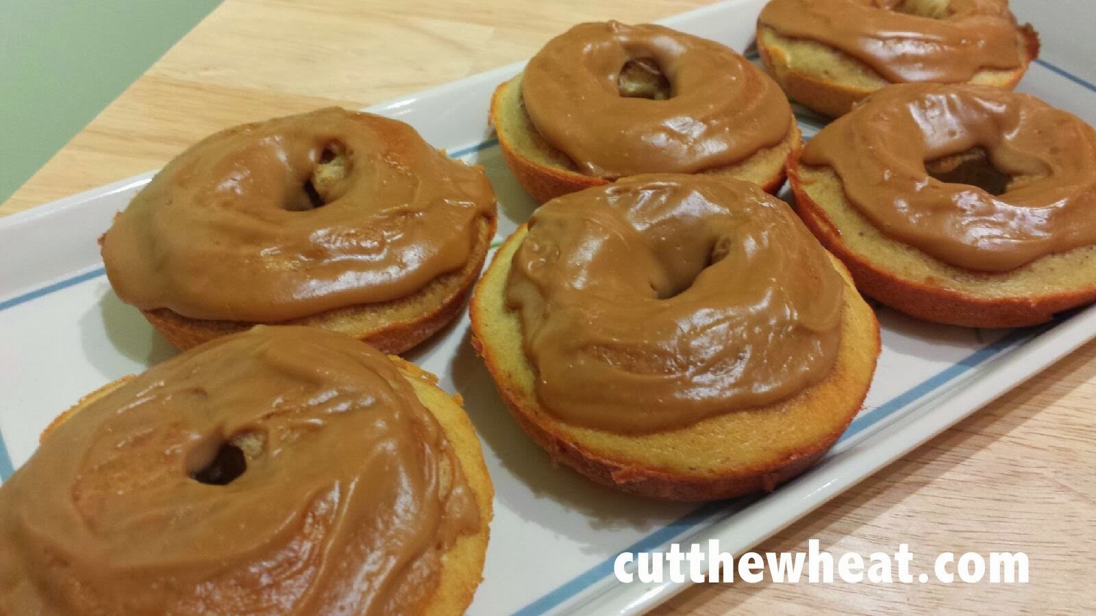 Maple Glazed Cake Donuts Cut The Wheat