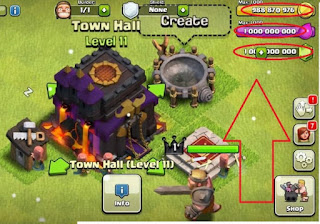 Now you have to hack Clash Of Clans