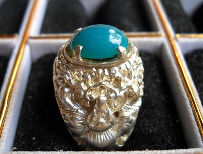Koleksi Batu Antik: BC22- Batu Bacan Biru Laut KristalManis !!_SOLD