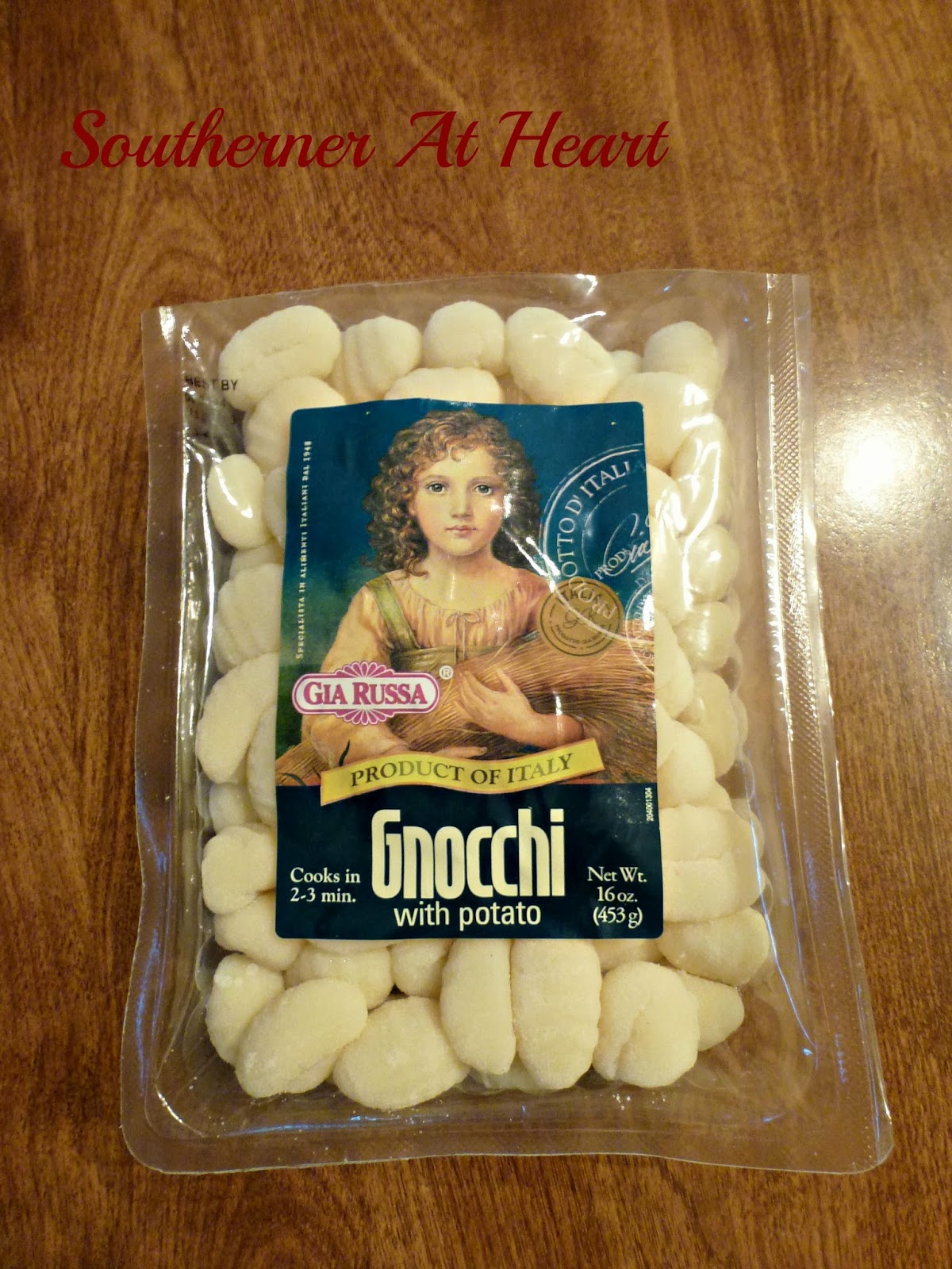 Southerner At Heart What's for Dinner? Bleu Cheese Gnocchi